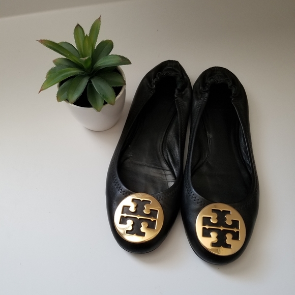 Tory Burch Shoes - Tory Burch Leather Ballet Flats